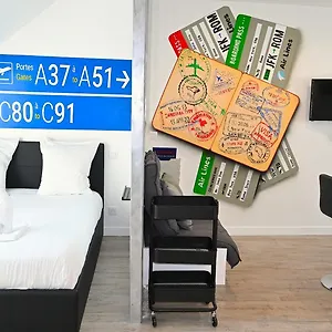Appartement Airport 10mn Aeroport Roissy Cdg, Villeneuve-sous-Dammartin